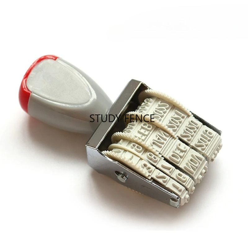 Sello de fecha portátil en ing - Rubber Date Stamp reseña y precio
